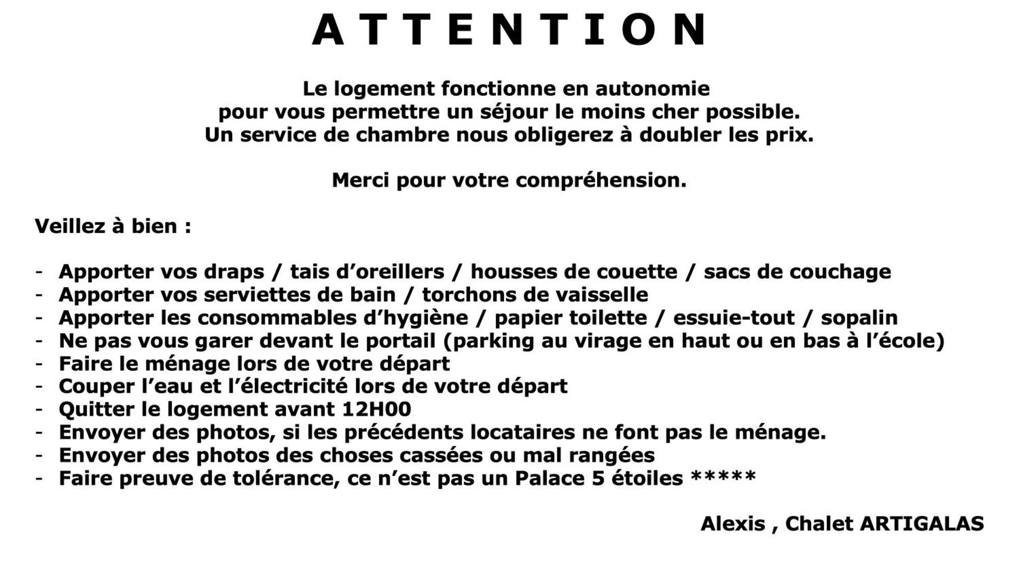 Appartement Artigalas